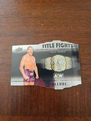 Jake Hager #TF-10 Wrestling Cards 2022 Upper Deck Allure AEW Title Fights Prices