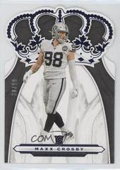 Maxx Crosby [Blue] Football Cards 2019 Panini Chronicles Crown Royale Prices