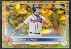 Chipper Jones [Lava Gold] #42 Baseball Cards 2022 Topps Gilded Collection Prices