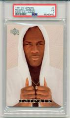 Michael Jordan [Jumbo] #1 Basketball Cards 1994 Upper Deck MJ Rare Air Prices