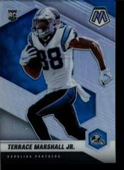 Terrace Marshall Jr. [Silver] Football Cards 2021 Panini Mosaic Rookie Variations Prices
