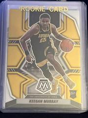 Keegan Murray [Gold] #9 Basketball Cards 2022 Panini Chronicles Draft Picks Mosaic Prices