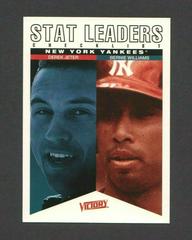 Bernie Williams, Derek Jeter #330 Baseball Cards 2000 Upper Deck Victory Prices