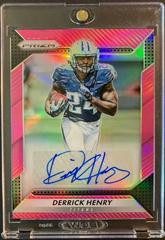 Derrick Henry [Pink] #RA-DHR Football Cards 2016 Panini Prizm Rookie Autograph Prices