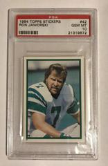 Ron Jaworski Football Cards 1984 Topps Stickers Prices