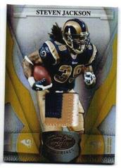 Steven Jackson [Mirror Gold] #132 Football Cards 2008 Leaf Certified Materials Prices