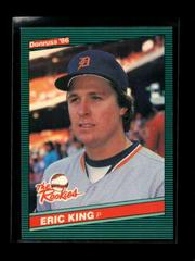 Eric King #27 Baseball Cards 1986 Donruss Rookies Prices
