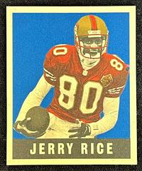 Jerry Rice [Promo] Football Cards 1997 Leaf Reproductions Prices