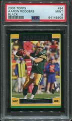 Aaron Rodgers [Black] #84 Football Cards 2006 Topps Prices