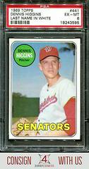 Dennis Higgins [Last Name in White] #441 Baseball Cards 1969 Topps Prices