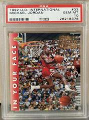 Michael Jordan Basketball Cards 1992 Upper Deck International Prices