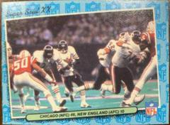 Super Bowl XX Football Cards 1986 Fleer Team Action Prices