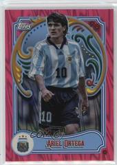 Ariel Ortega [Tango] #48 Soccer Cards 2023 Topps Argentina Fileteado Prices