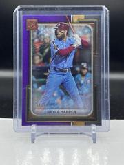 Bryce Harper [Amethyst] #100 Baseball Cards 2023 Topps Museum Collection Prices