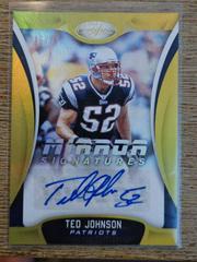 Ted Johnson [Gold] #MS-TJ Football Cards 2018 Panini Certified Mirror Signatures Prices