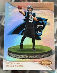 Bryce Young [Bronze] Football Cards 2023 Panini Certified Franchise Foundations Prices
