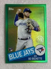 Bo Bichette [Green Refractor] Baseball Cards 2020 Topps Chrome 1985 Prices