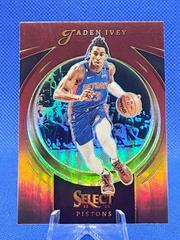 Jaden Ivey [Red] #4 Basketball Cards 2022 Panini Select Certified Prices