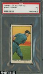 Hans Lobert Baseball Cards 1909 E101 Set of 50 Prices