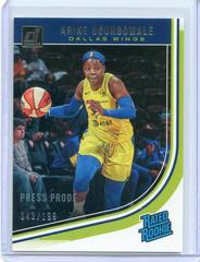 Arike Ogunbowale [Press Proof Silver] Basketball Cards 2019 Panini Donruss WNBA Prices