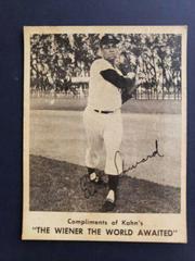 Elston Howard Baseball Cards 1963 Kahn's Wieners Prices