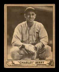 Charley Berry #190 Baseball Cards 1940 Play Ball Prices