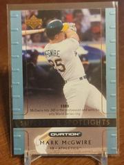 Mark McGwire #116 Baseball Cards 2002 Upper Deck Ovation Prices