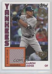 Aaron Judge [150th Anniversary] Baseball Cards 2019 Topps 1984 Baseball Relics Prices
