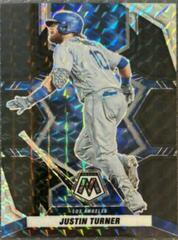 Justin Turner [Choice Black Gold] #200 Baseball Cards 2022 Panini Mosaic Prices