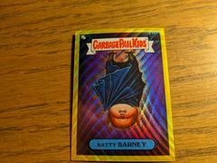 Batty BARNEY [Yellow Wave Refractor] 2022 Garbage Pail Kids Chrome Prices