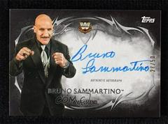 Bruno Sammartino [Black] Wrestling Cards 2015 Topps WWE Undisputed Autographs Prices