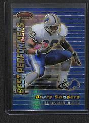 Barry Sanders [Atomic Refractor] #94 Football Cards 1999 Bowman's Best Prices