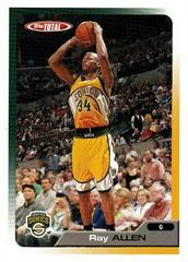 Ray Allen Basketball Cards 2005 Topps Total Prices