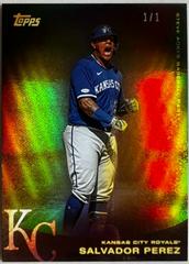 Salvador Perez [Yellow Glitter] #113 Baseball Cards 2022 Topps X Steve Aoki Prices