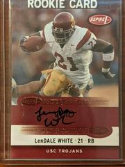 LenDale White Football Cards 2006 Sage Aspire Prices