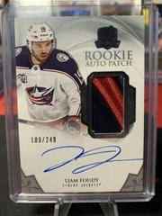 Liam Foudy [Autograph Patch] Hockey Cards 2020 Upper Deck The Cup Prices