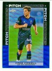 Cade Cowell [Blue Wave Refractor] Soccer Cards 2021 Topps Chrome MLS Prices