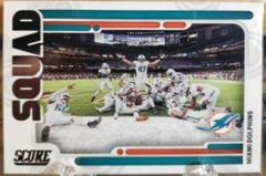 Miami Dolphins #S8 Football Cards 2022 Panini Score Squad Prices