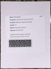 Keyontae Johnson [Gold] #16 Basketball Cards 2023 Panini Origins Rookie Autograph Prices