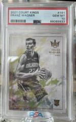 Franz Wagner #191 Basketball Cards 2021 Panini Court Kings Prices