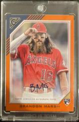 Brandon Marsh [Orange] #RA-BM Baseball Cards 2022 Topps Gallery Rookie Autographs Prices