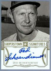 Red Schoendienst #HOF-RED Baseball Cards 2013 Panini Cooperstown Signatures Prices