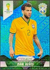 Dani Alves [Blue Pulsar] #105 Soccer Cards 2014 Panini Prizm World Cup Prices