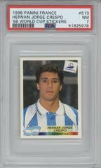 Hernan Jorge Crespo Soccer Cards 1998 Panini France World Cup Stickers Prices