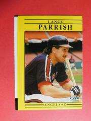 Lance Parrish #321 Baseball Cards 1991 Fleer Prices