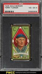 Terry Turner Baseball Cards 1911 T205 Gold Border Prices