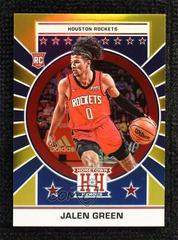 Jalen Green [Gold] Basketball Cards 2021 Panini Chronicles Prices