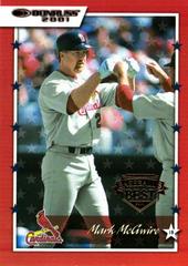 Mark McGwire [Baseball's Best Bronze] #15 Baseball Cards 2001 Donruss Prices