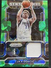 Luka Doncic [Green Ice] #SW-LDC Basketball Cards 2021 Panini Prizm Sensational Swatches Prices