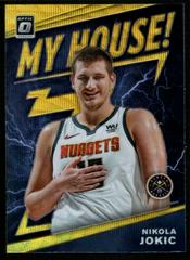 Nikola Jokic Gold #6 Basketball Cards 2019 Panini Donruss Optic My House Prices